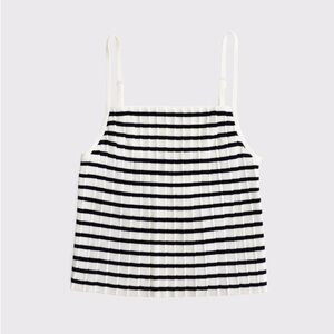 Abercrombie Pleated Squareneck Sweater Tank